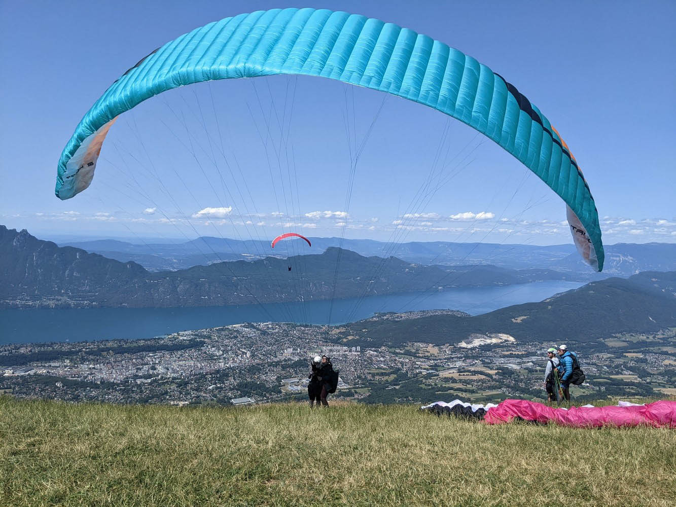 école en savoie stage initiation parapente