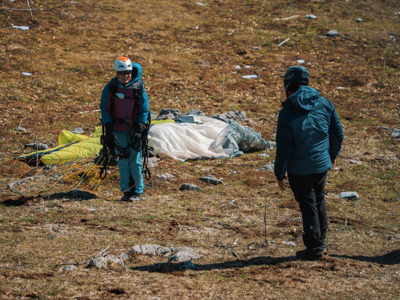 To learn paragliding in Chambéry