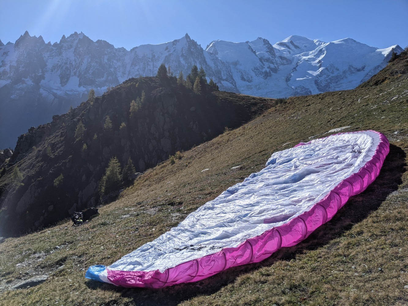 hike and fly in Alps