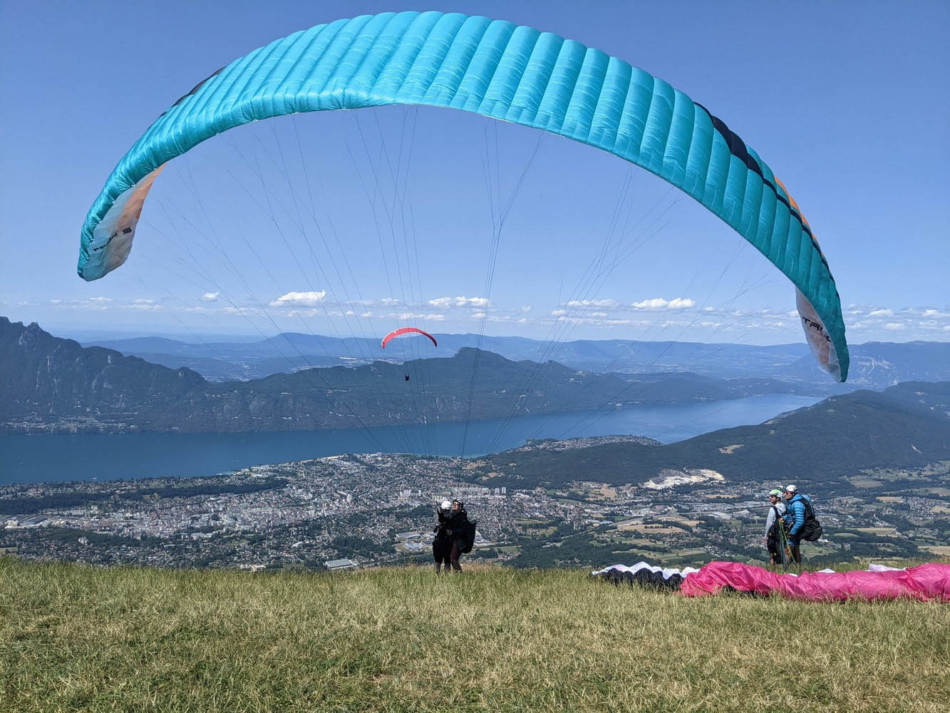 paragliding Aix les Bains
