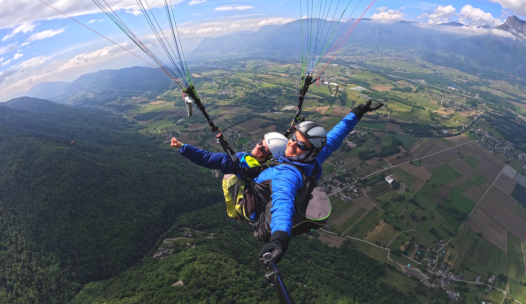 paragliding tandem savoie albertville