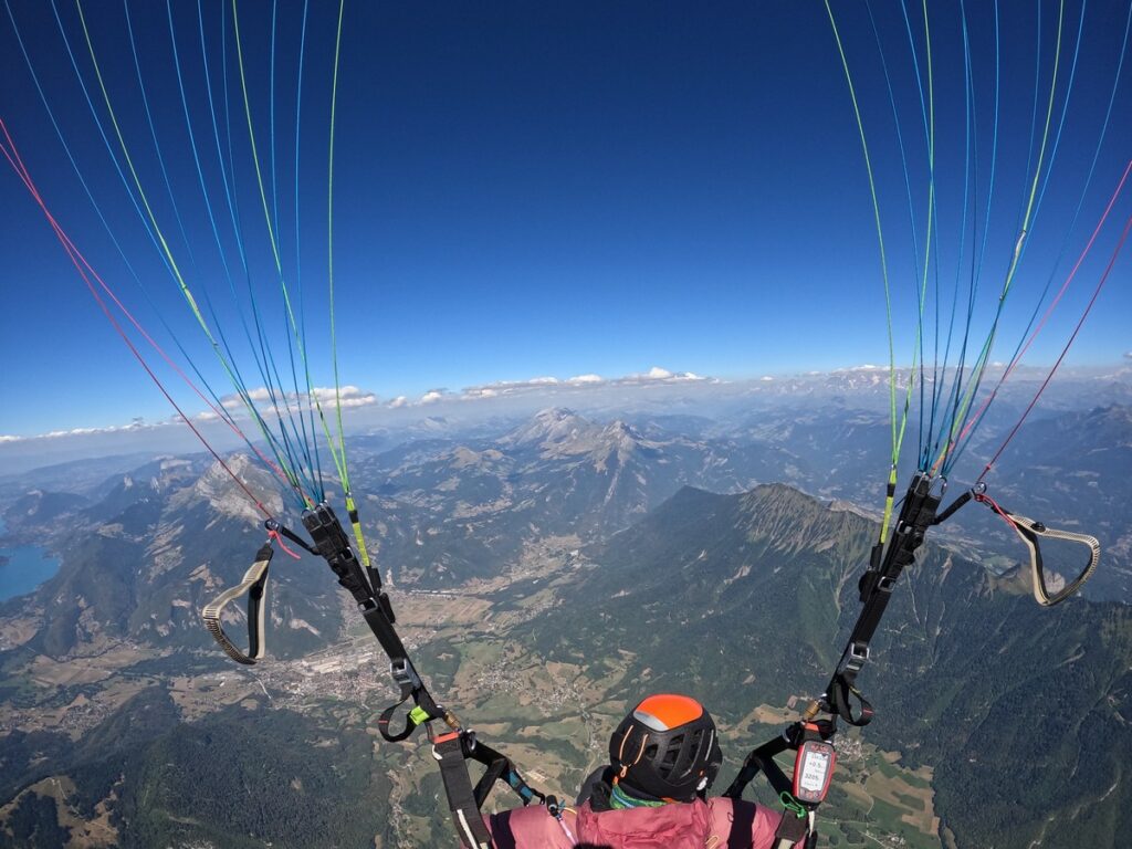 baptême parapente savoie au semnoz