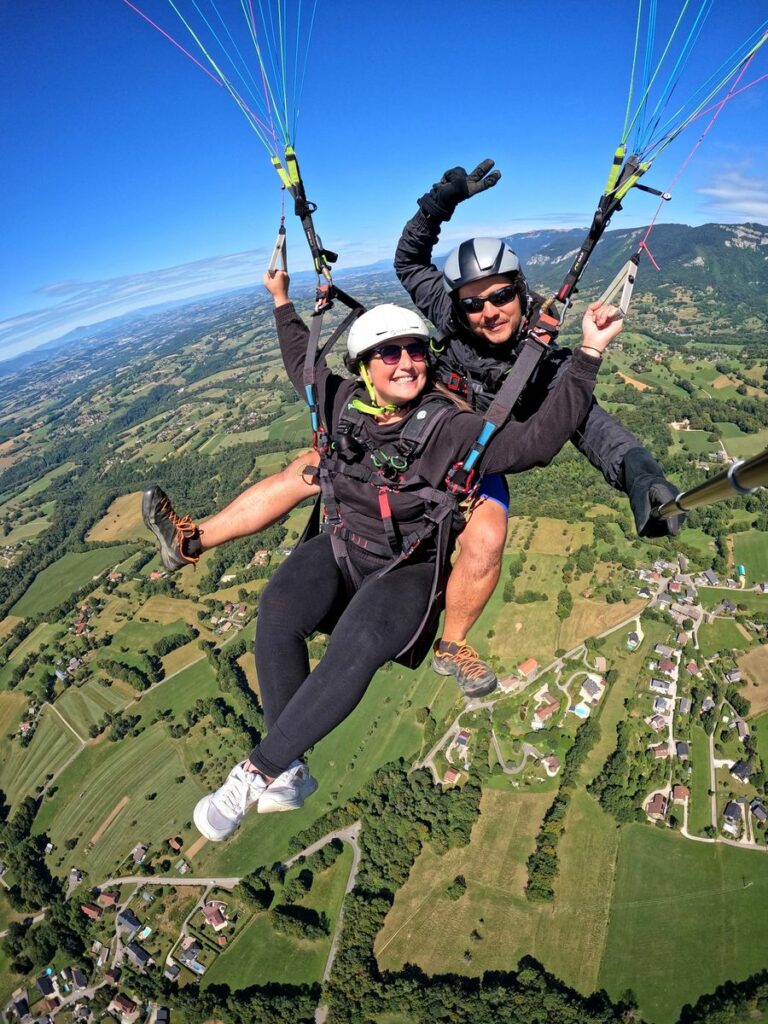 discover paragliding tandem flight