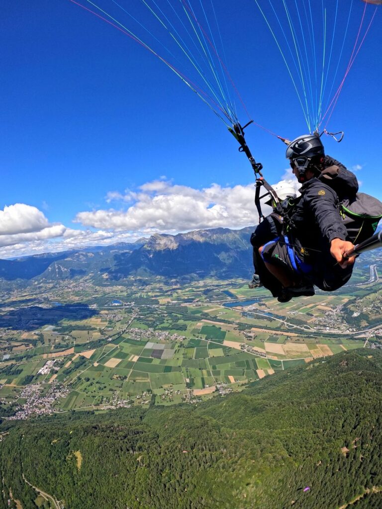 paragliding flight voucher gift alps