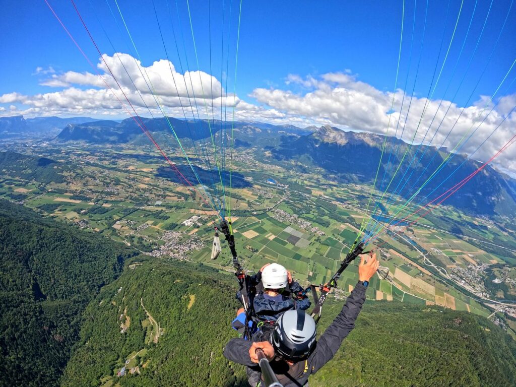 saut parapente chambéry savoie