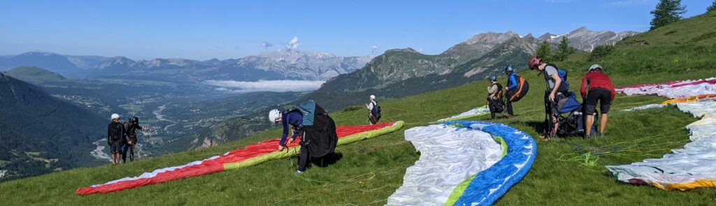 stage initiation parapente savoie 1er grand vol