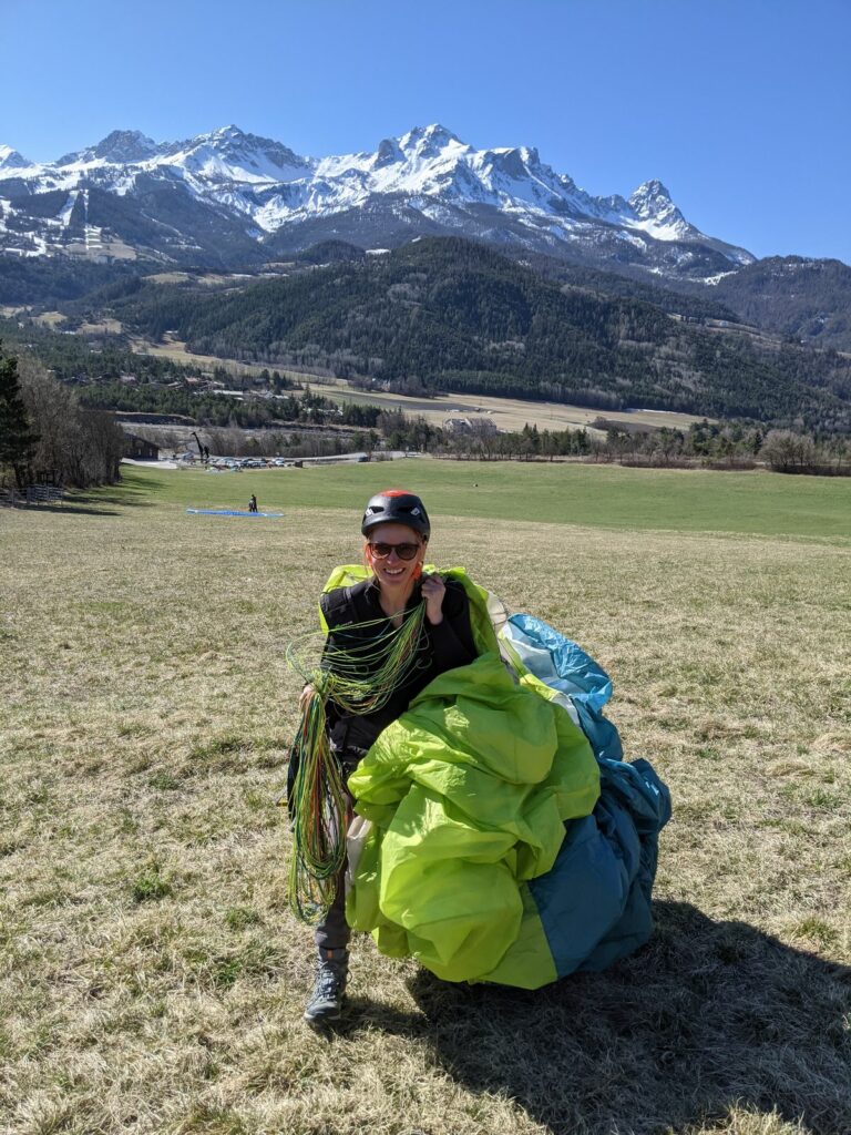 stage initiation parapente savoie