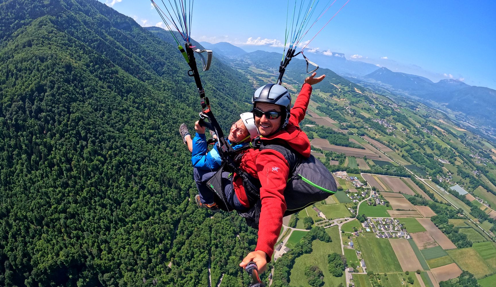 tandem parapente chambéry biplace