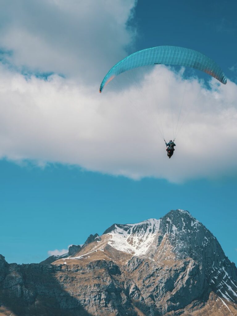 vol parapente massif des bauges