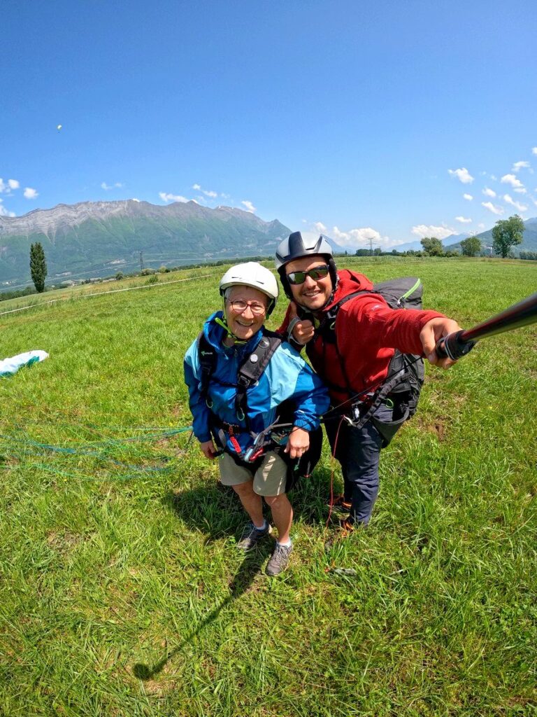 voucher gift paragliding tandem