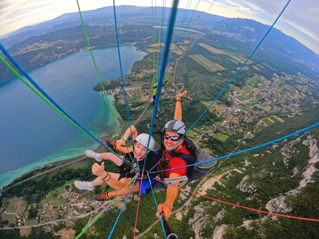 voucher gift paragliding tadem flight
