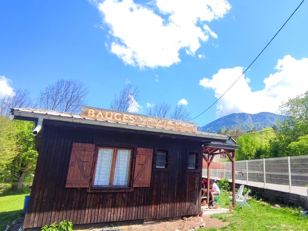 école bauges parapente en savoie
