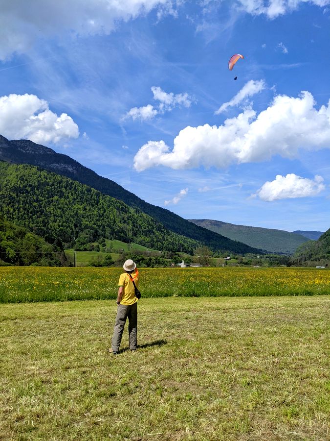stage initiation parapente savoie chambéry