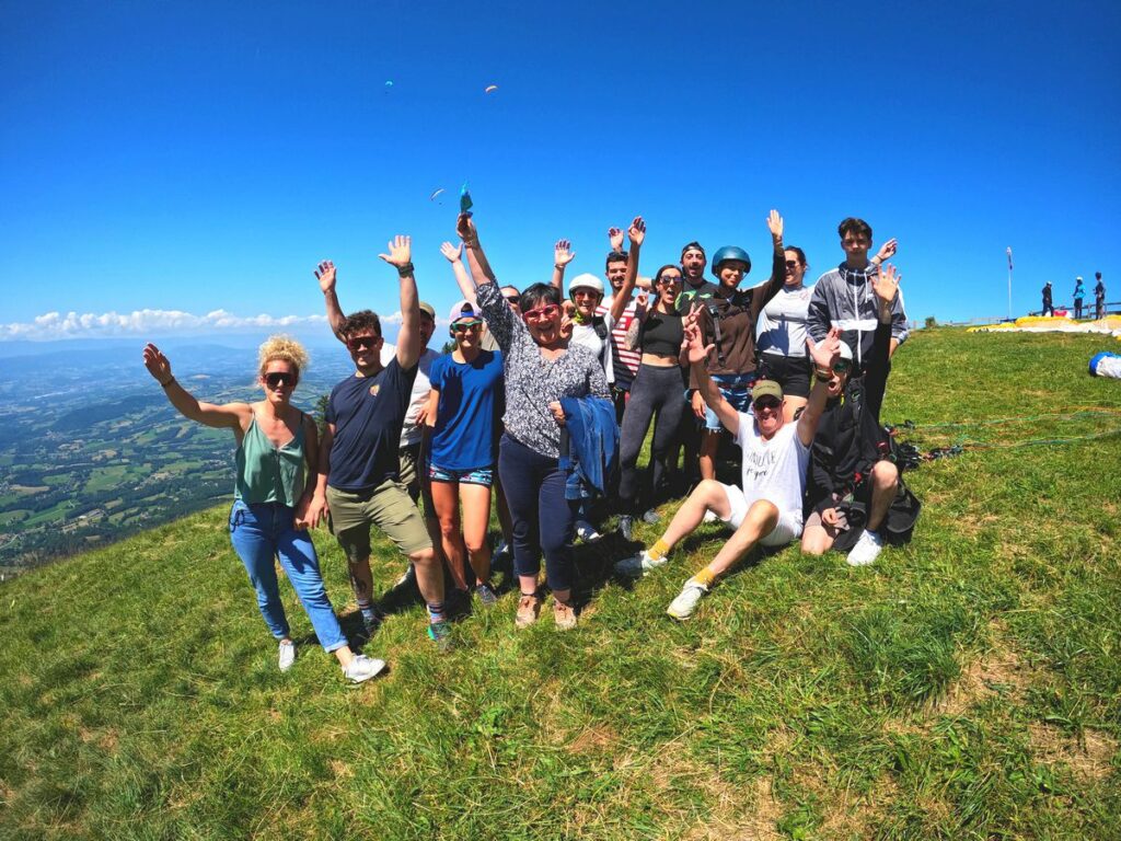 bon cadeau parapente aix les bains