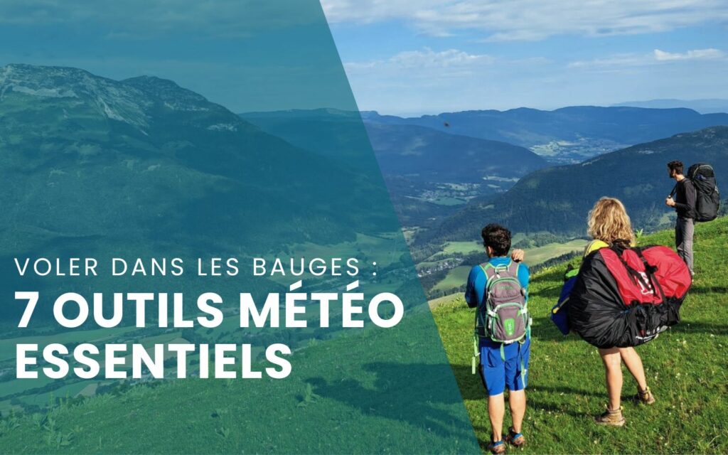 outils météo parapente bauges