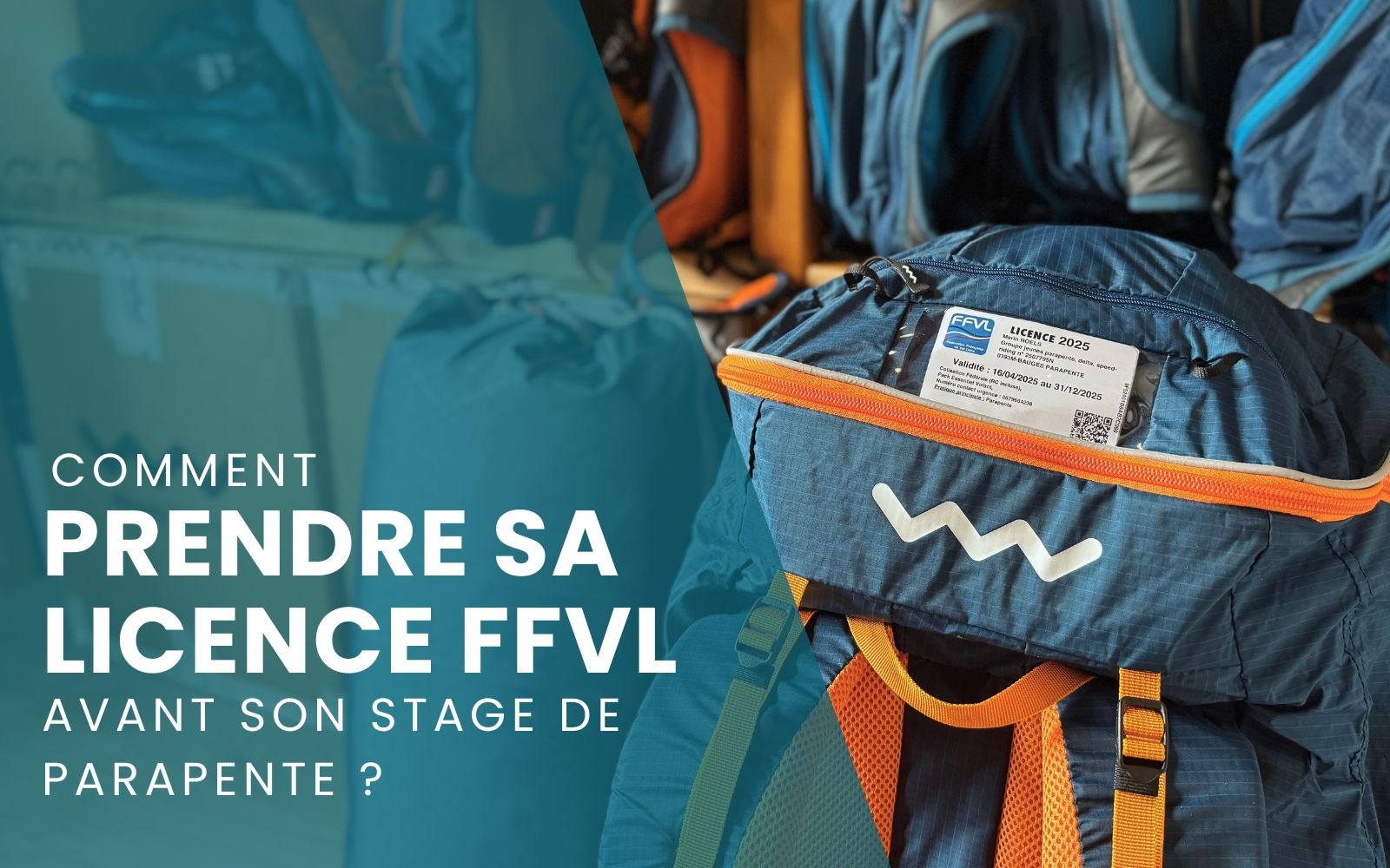 Comment prendre sa licence FFVL ?
