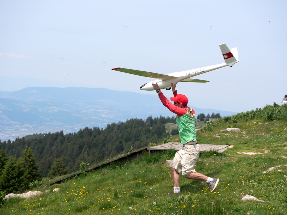 Zone aéromodélisme parapente semnoz
