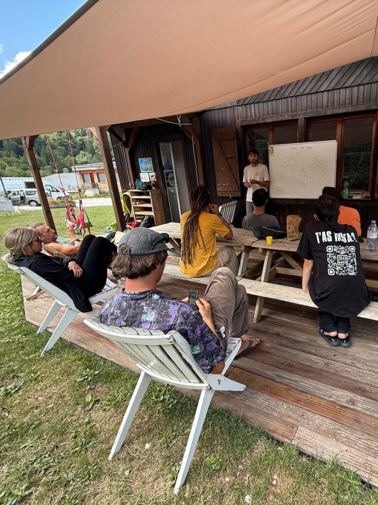 stage initiation parapente cours brise de vallée