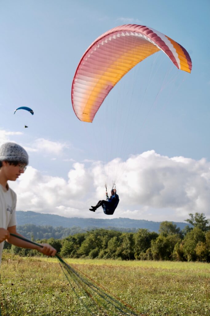 stage parapente aix-les-bains