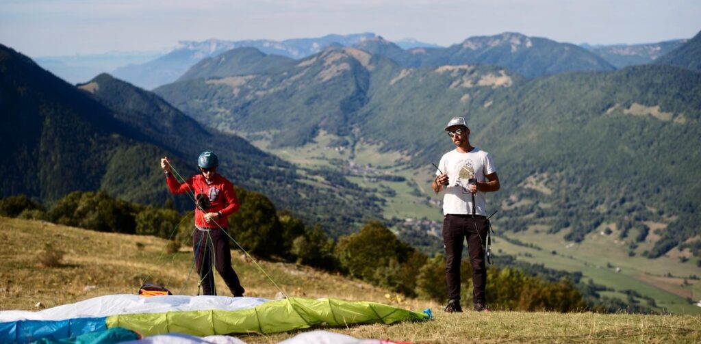 stage parapente initiation premier grand vol