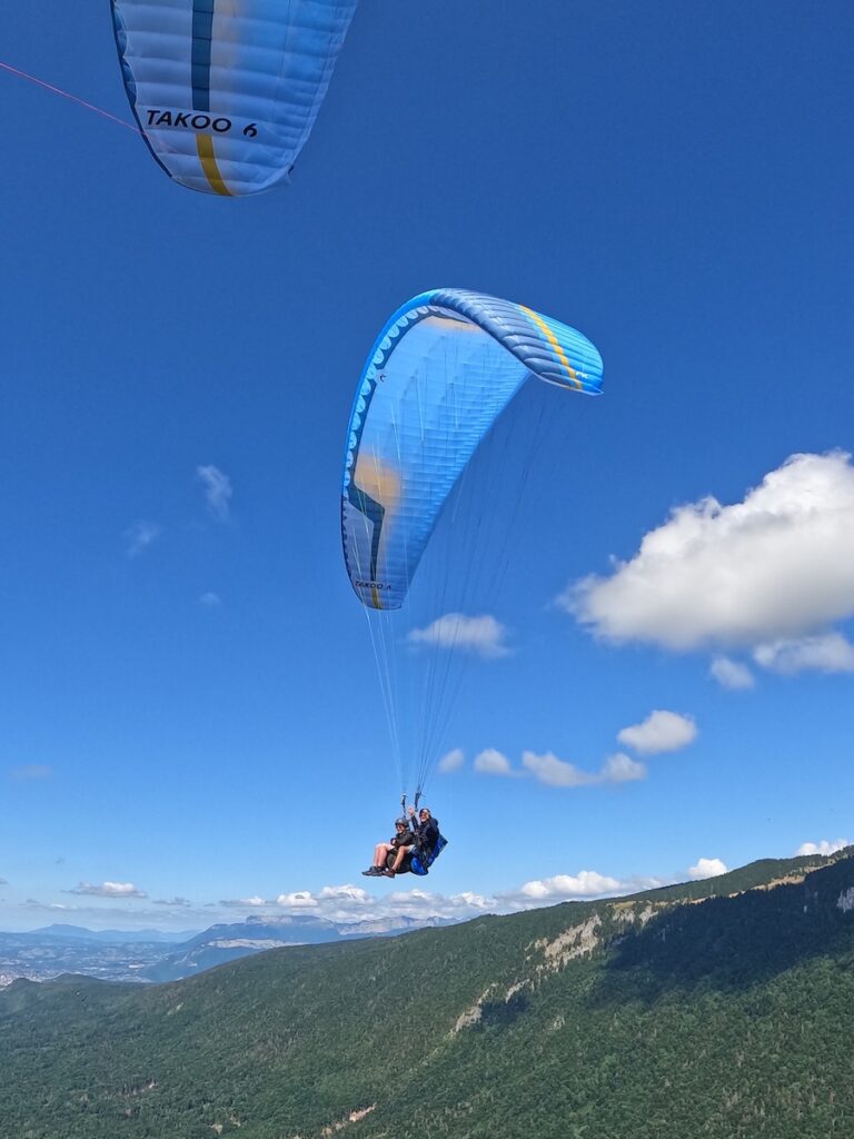 Préformation biplace parapente