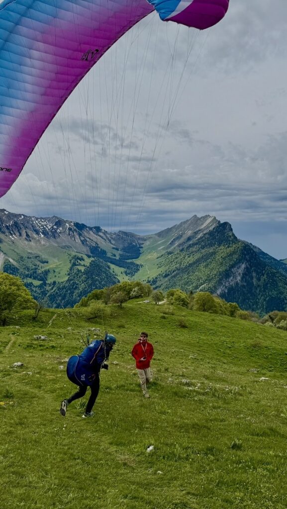 Préformation biplace parapente savoie