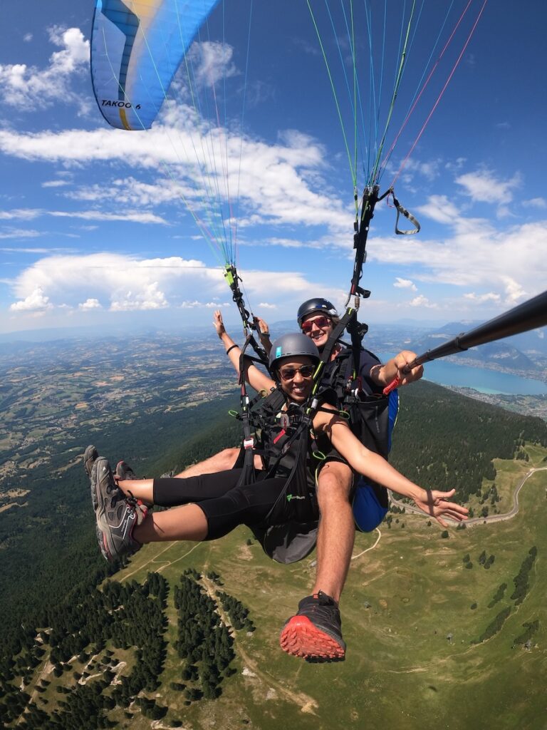 Qualification biplace parapente