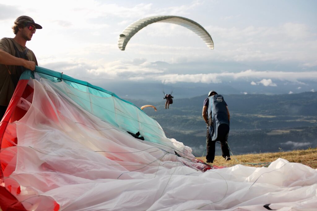 stage parapente autonomie aix-les-bains