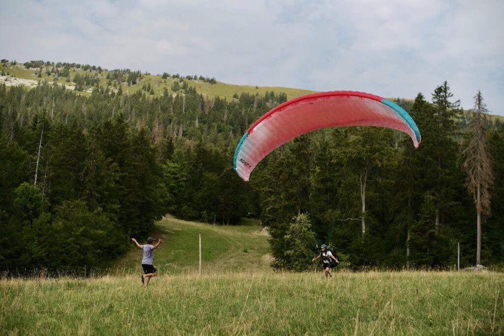 stage parapente initiation aix-les-bains