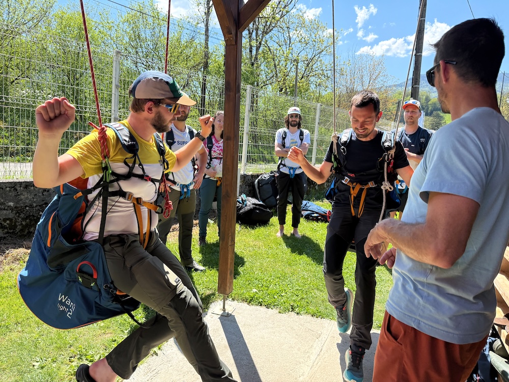 apprendre le parapente stage à annecy