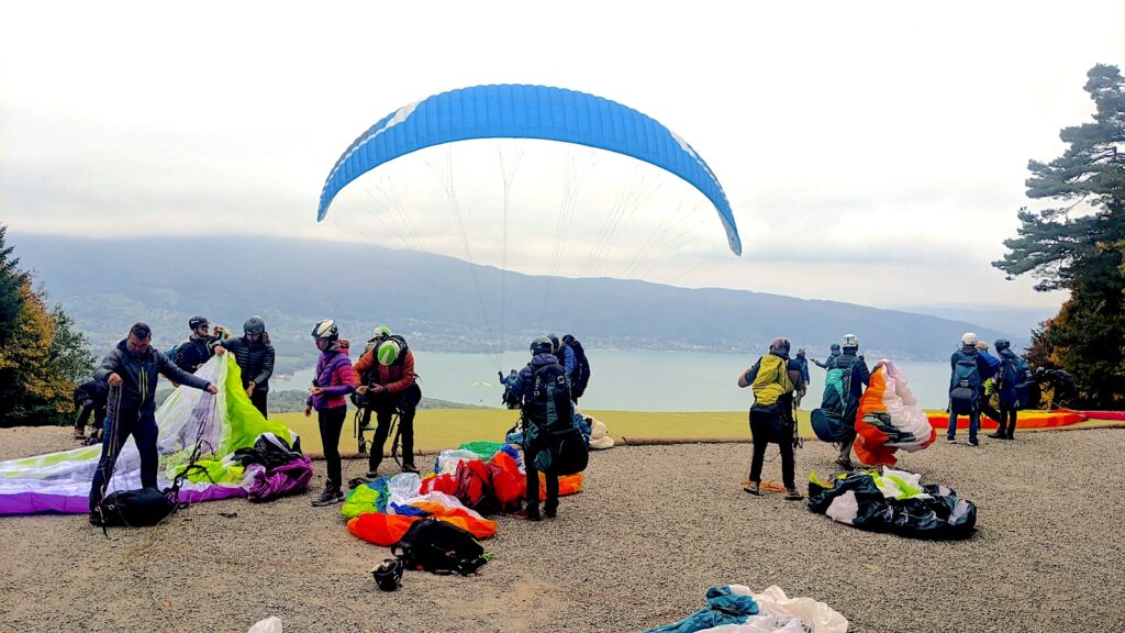 stage parapente annecy initiation lac