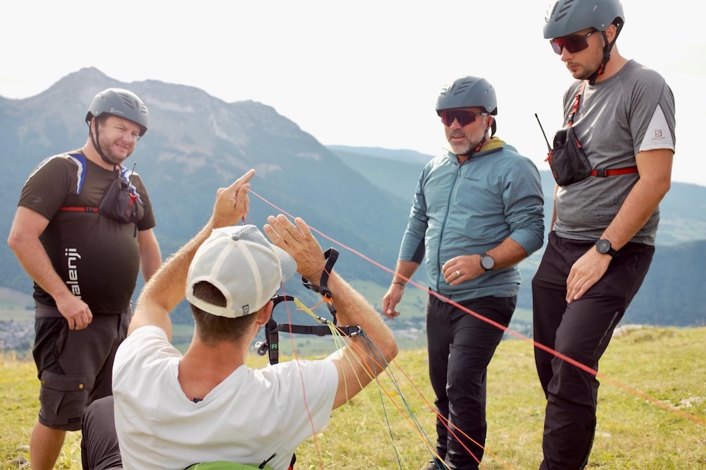 stage parapente annecy moniteurs