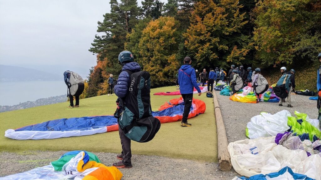 stage parapente annecy planfait