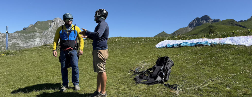 Qualification biplace parapente ligue AURA