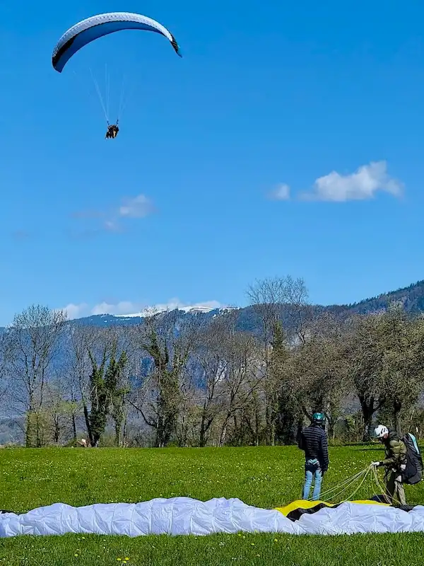 école FFVL parapente an savoie