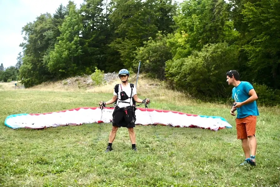 école de parapente chambéry aix les bains