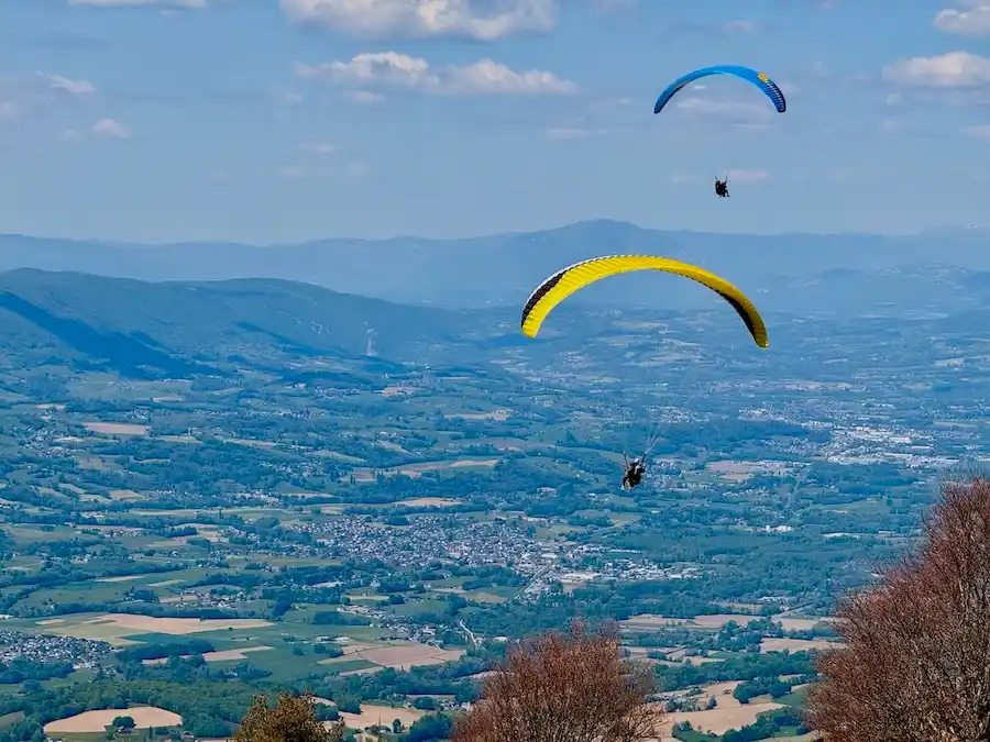 parapente revard lac du bourget