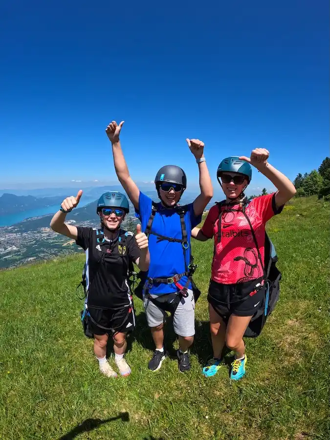 vol sensation parapente au belvédère du revard