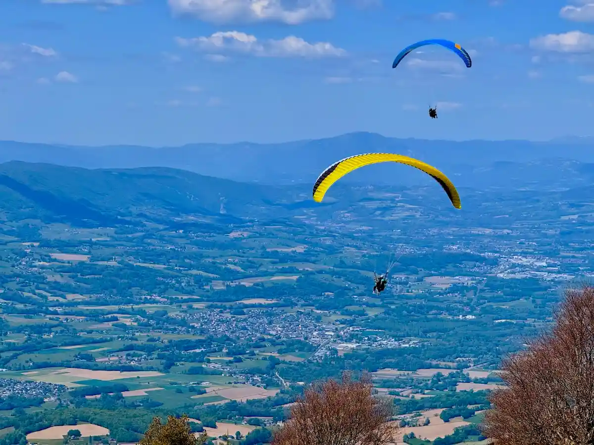 vol tandem parapente Aix-les-Bains