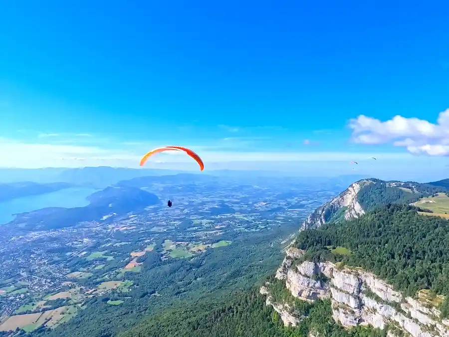 parapente biplace vérel pragondran chambéry