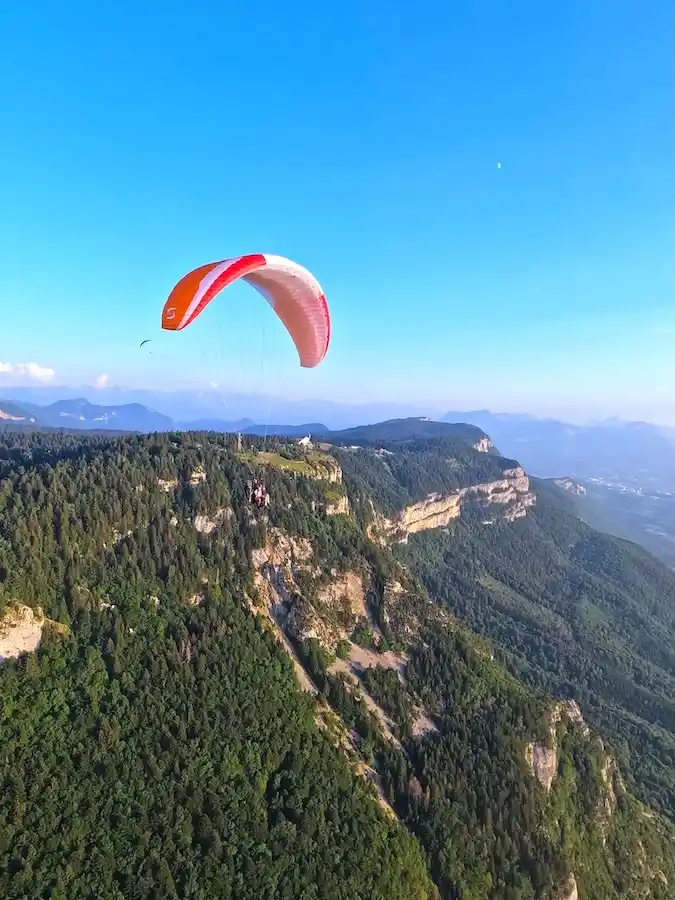 vol en tandem parapente à chambéry