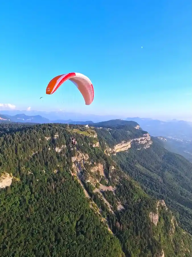 vol en tandem parapente à chambéry vérel