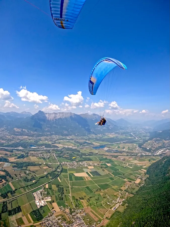 vol parapente combe de savoie chambéry albertville montmélian