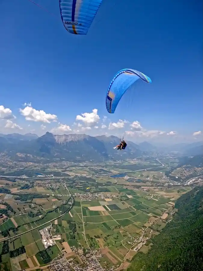 vol parapente combe de savoie chambéry albertville montmélian