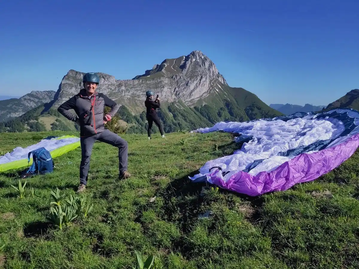 offrir un stage de parapente autour d’aix les bains
