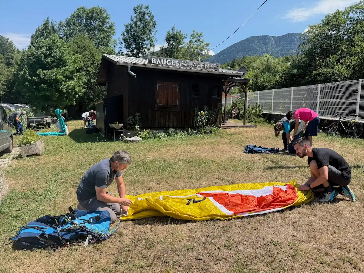 offrir un stage parapente thermique