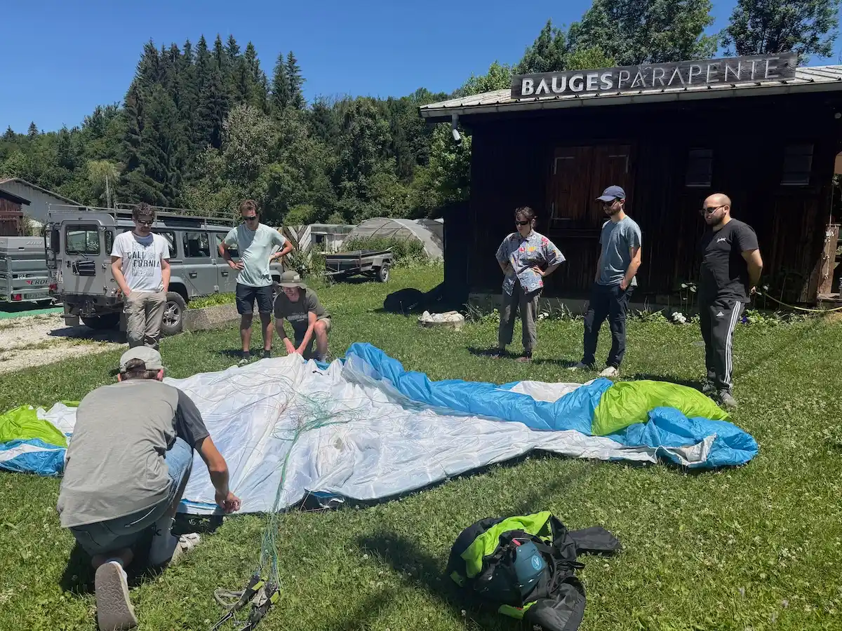 stage parapente en cadeau aix les bains